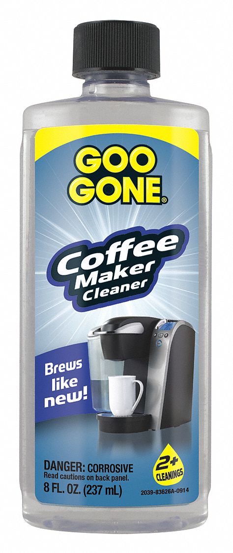 GOO GONE 8 oz. Coffee Maker Cleaner, 1 EA - 39F1692039 - Grainger